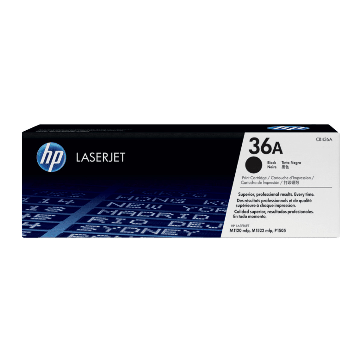 Tóner HP 36A Negro