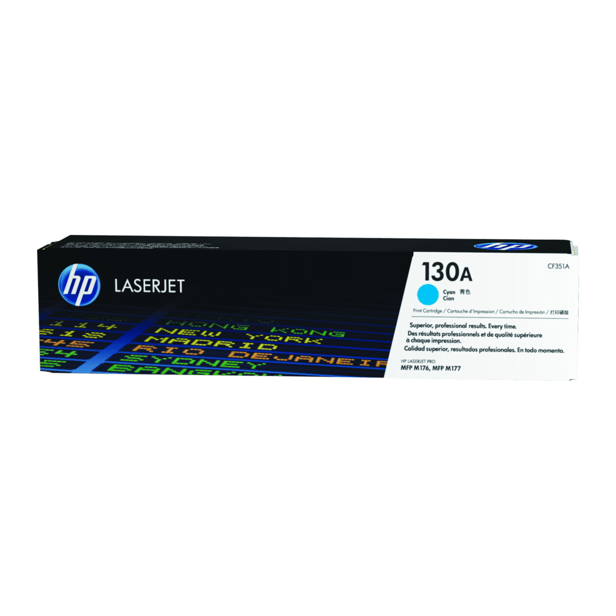 Tóner HP LaserJet 130A Cian