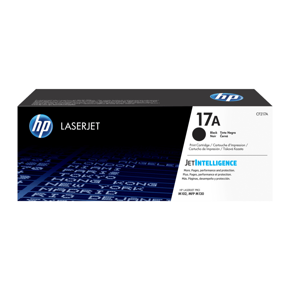 Tóner HP 17A Negro