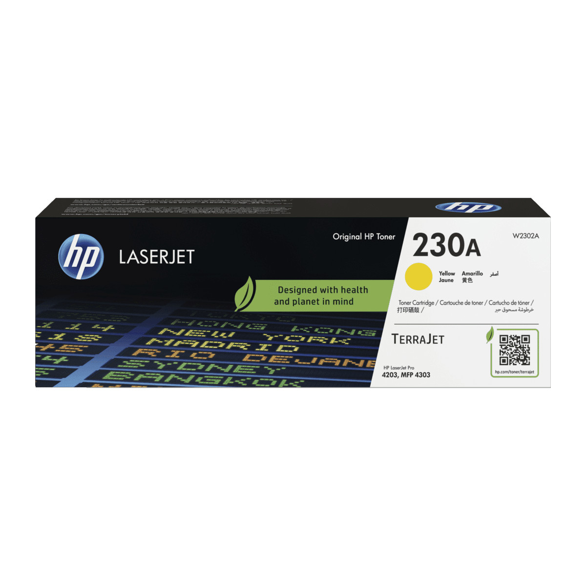 Tóner HP 230A Amarillo