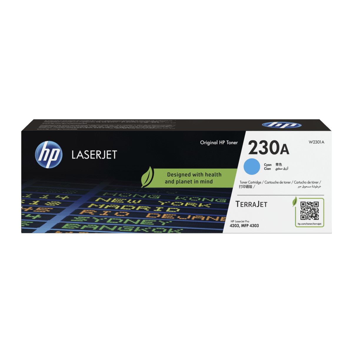 Tóner HP 230A Cian