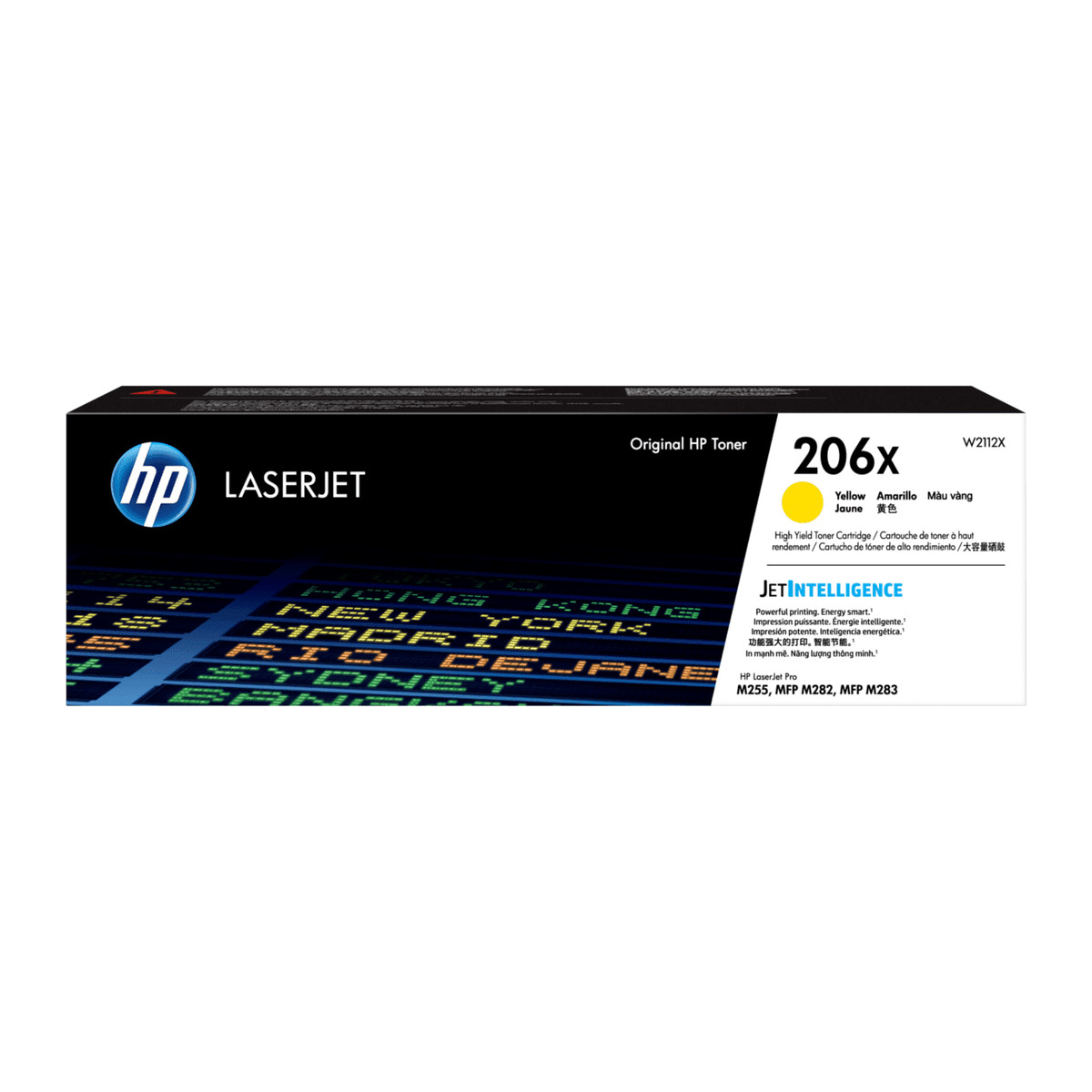 Tóner HP 206X Amarillo alto rendimiento