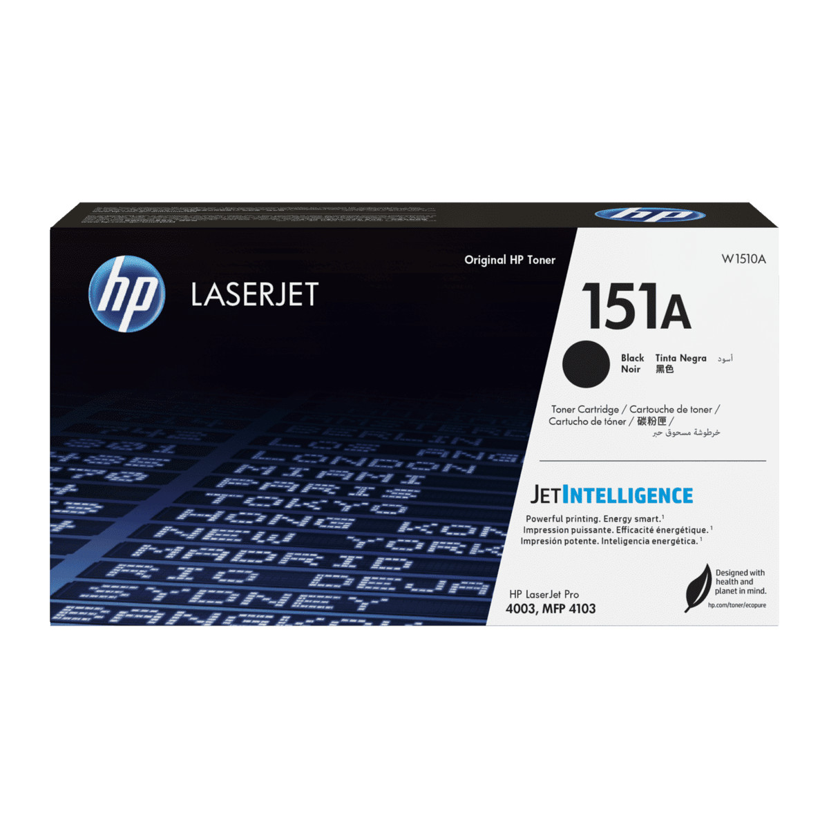 Tóner HP 151A Negro