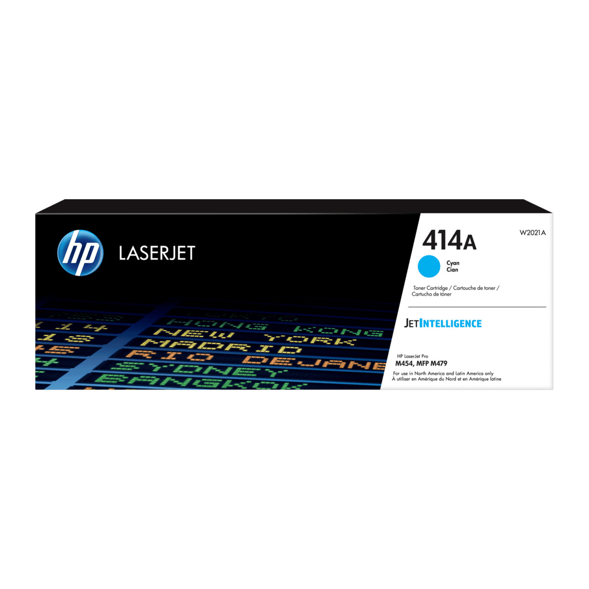 Tóner HP 414A Cian