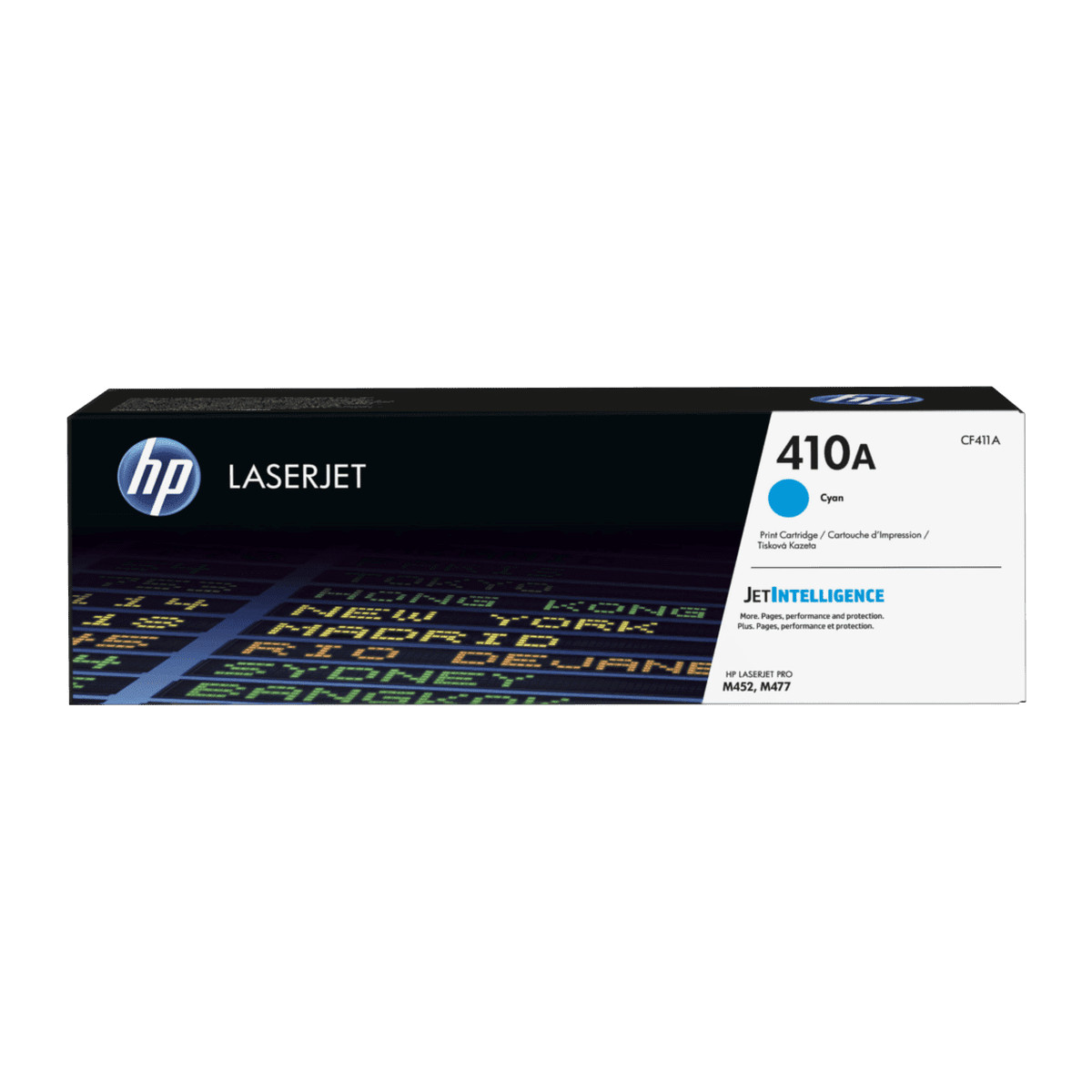 Tóner HP LaserJet 410A Cian