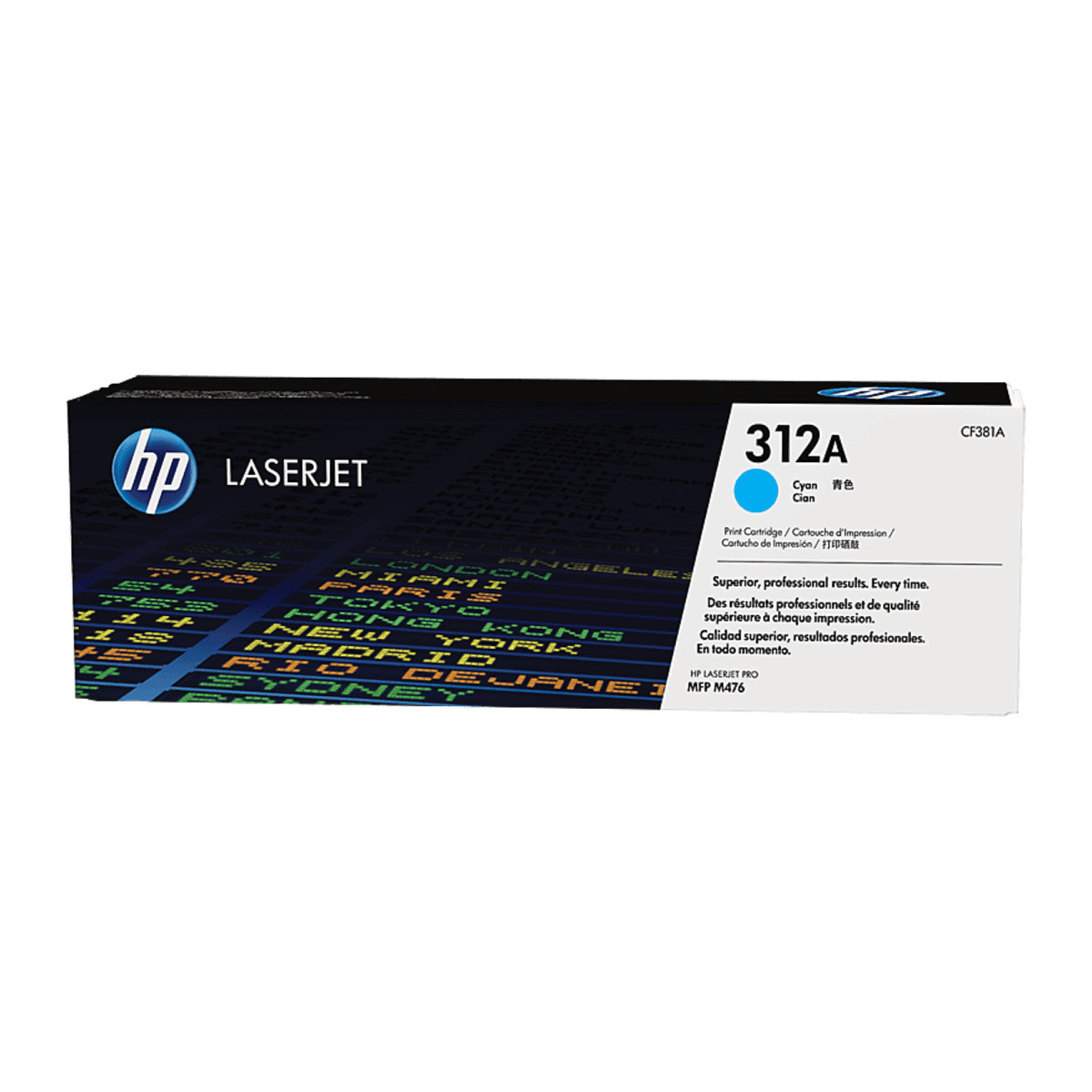 Tóner HP 312A Cian