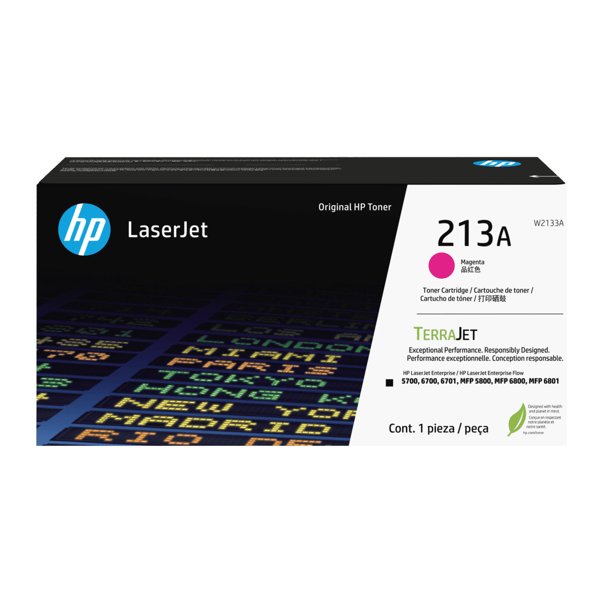Tóner HP 213A Magenta