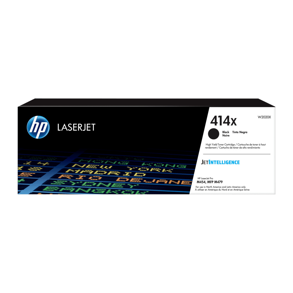 Tóner HP 414X W2020X Negro alto rendimiento