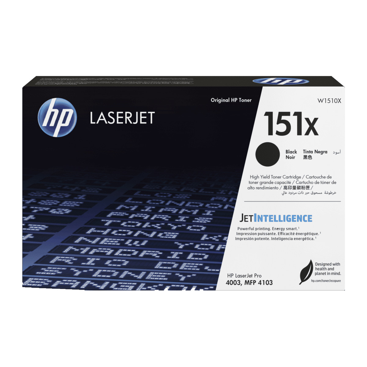 Tóner HP 151X Negro