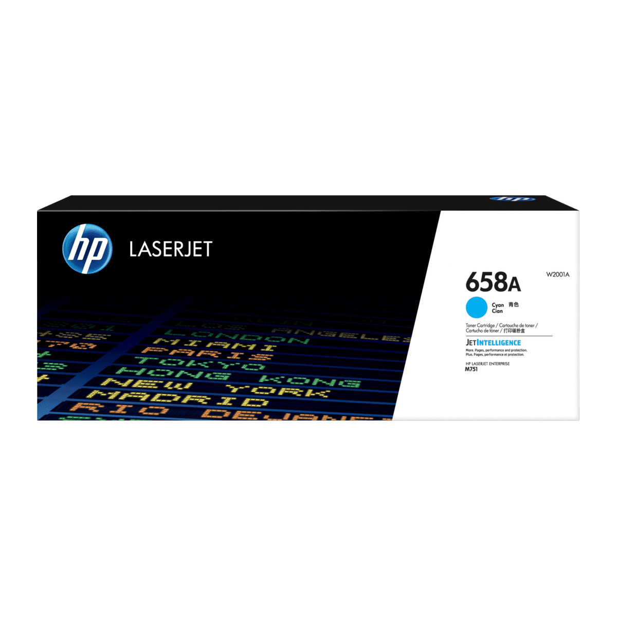 Tóner HP 658A Cian
