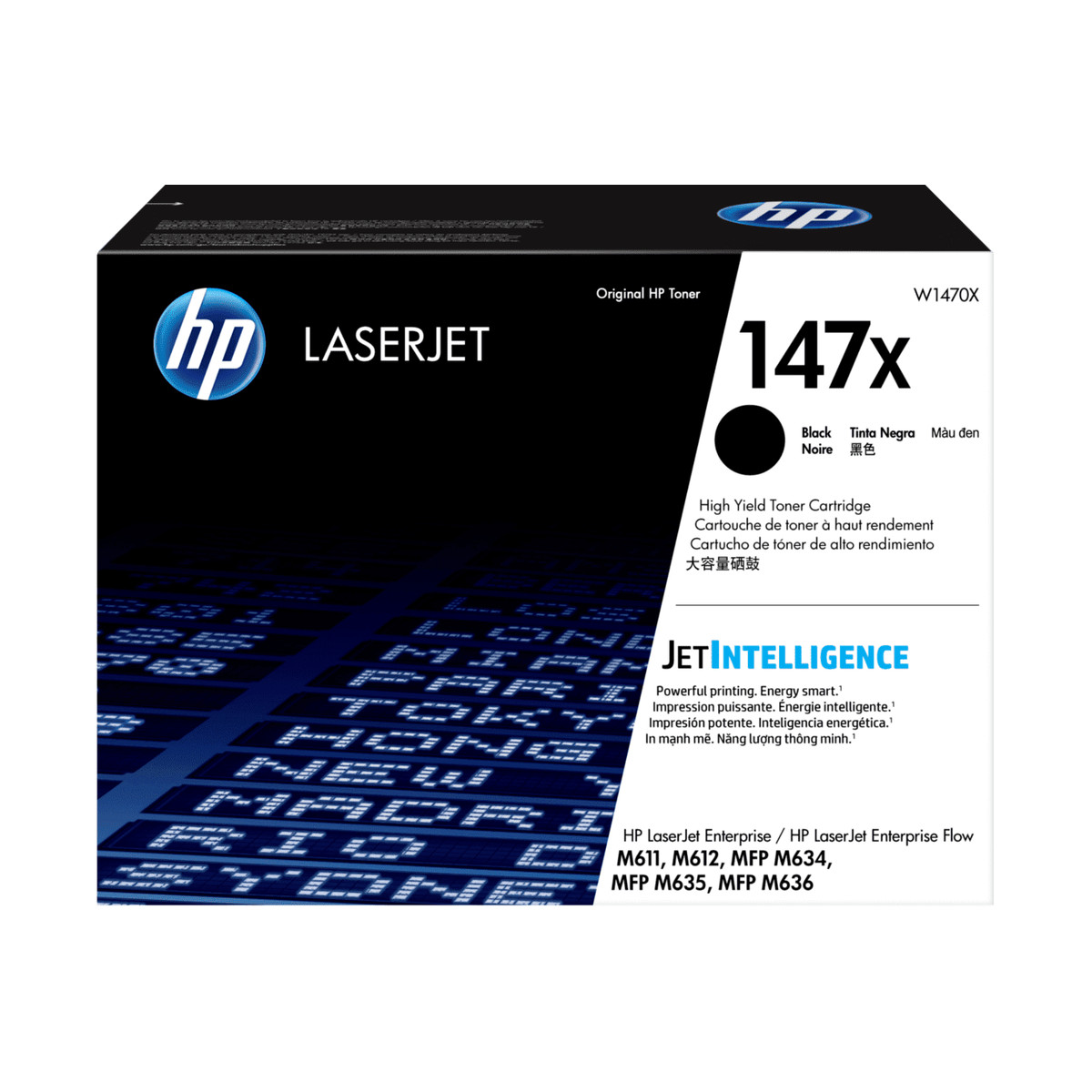Tóner HP 147X Negro