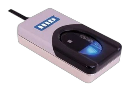 Terminal de control de acceso HID con lector de huellas dactilares