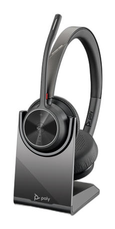 HP Poly Auriculares Poly VOYAGER 4320-M certificados para Microsoft Teams con base de carga
