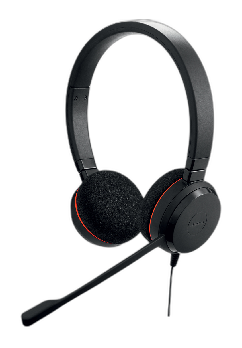 Jabra Evolve 20 Auriculares Alámbrico Diadema Oficina/Centro de llamadas USB Type-C / USB Type-A Negro