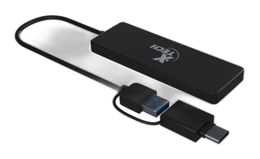 Hub Xtech XTC-390 USB 3.0 4 puertos