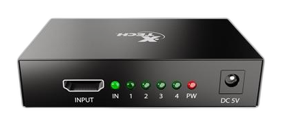 Splitter HDMI Xtech XHA-420 1x4