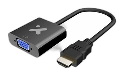 Xtech - Video adapter - 19 pin HDMI Type A - VGA - Black - XTC-384