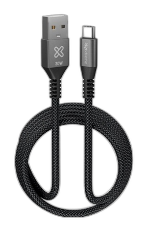 USB cable Klip Xtreme 24 pin USB-C 9 pin USB Type A 1.8 m