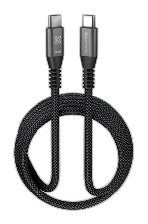 Cable USB-C Klip Xtreme 24 pin 1.8 m negro