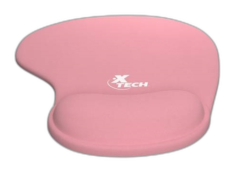 Mousepad Xtech XTA-530 gaming rosa con almohadilla de muñeca