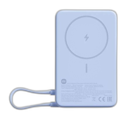 Batería portátil Xiaomi con soporte integrado azul