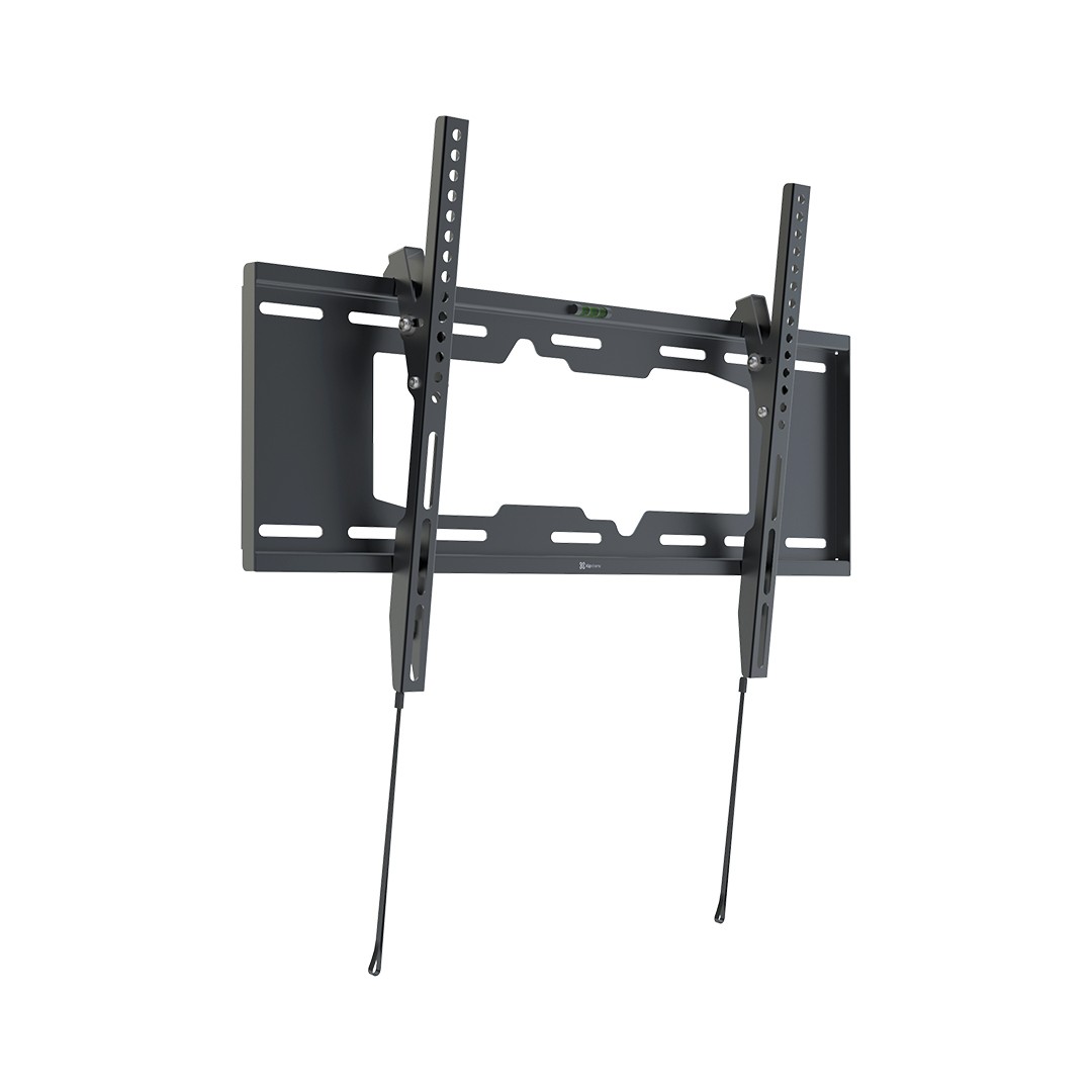 Klip Xtreme KTM-352 - Abrazadera - perfil bajo - para pantalla plana curva - bloqueable - acero - negro - tamaño de pantalla: 37"-80" - se puede instalar en la pared