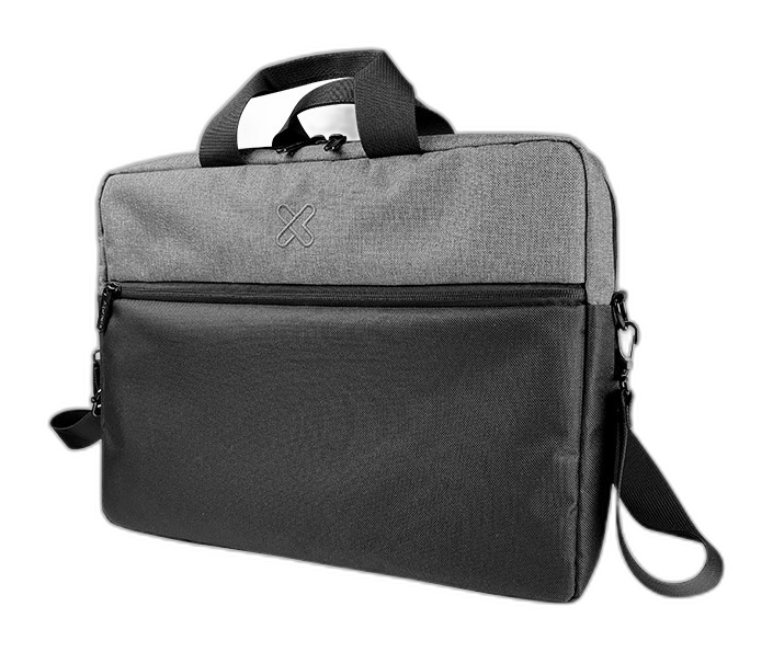 Notebook carrying case Klip Xtreme 15.6" 100% polyester Black and gray
