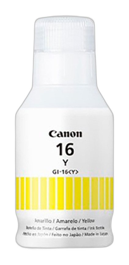 Tinta Canon GI-16 amarillo 132ml para MAXIFY GX6010 GX7010