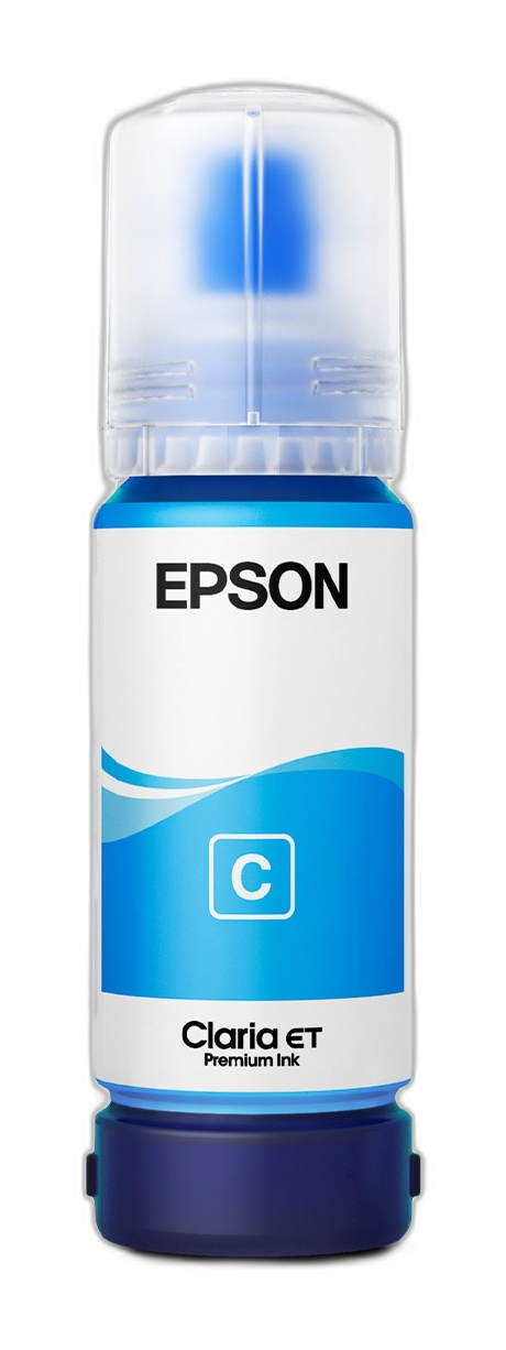 Epson T555 - Cián - original - recarga de tinta - para EcoTank L8160, L8180