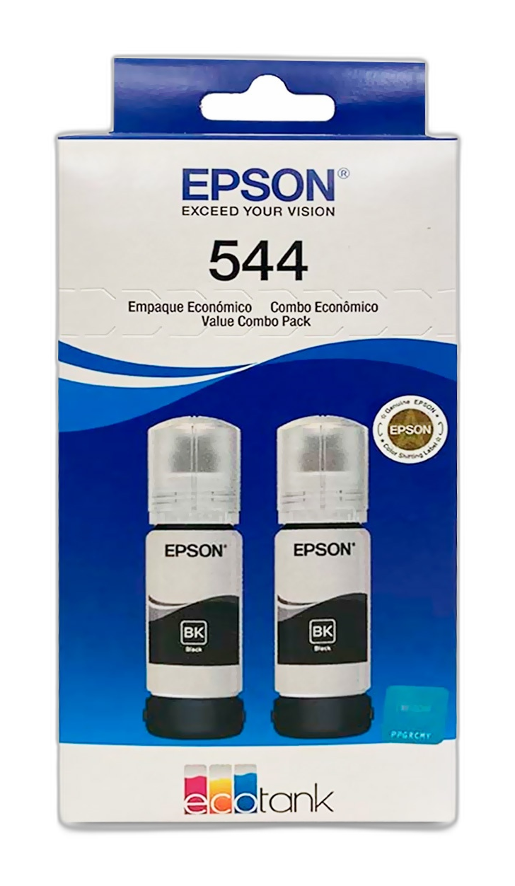 Epson - T544120-2 - Ink tank - Black - Pack L1110 L3110 L3
