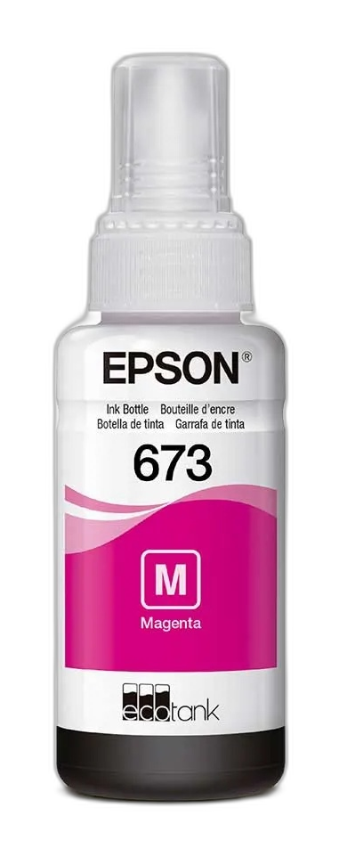 Epson 673 - Botella de tinta - Magenta - Para Epson L1800, L800