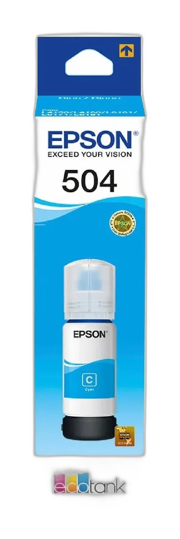 Tóner Epson 504 cián 70ml original