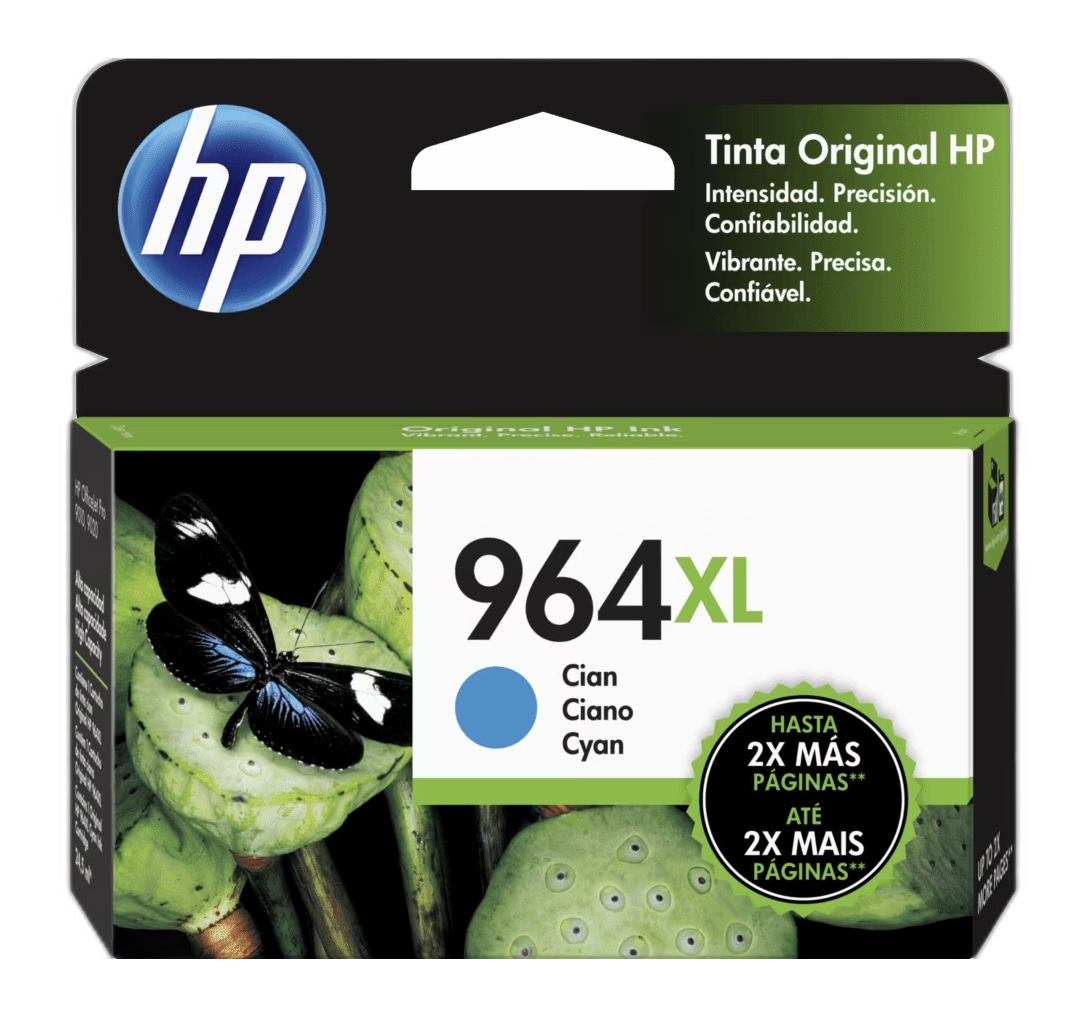 Cartucho de tinta HP 964XL cian