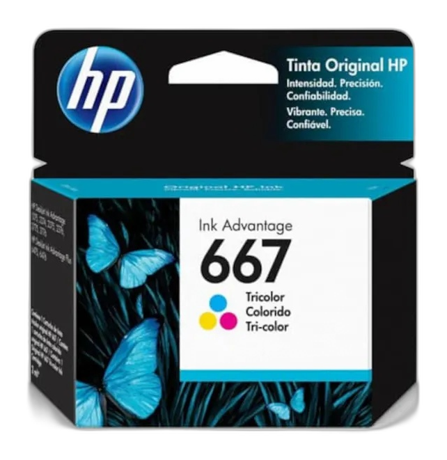 HP - 667 - Ink cartridge - Tricolor - 3YM78AL