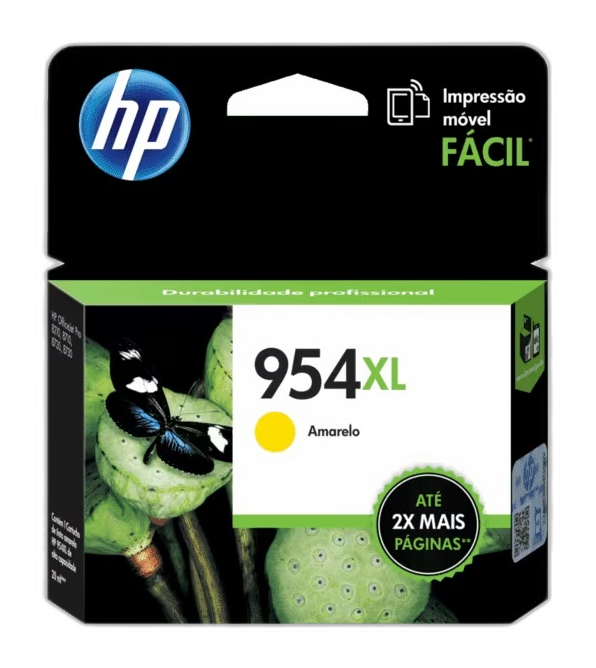 HP - 954xl - Ink cartridge - Yellow - 1,600 pages