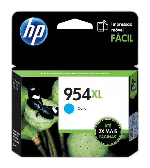 HP - 954xl - Ink cartridge - Cyan - 1,600 pages