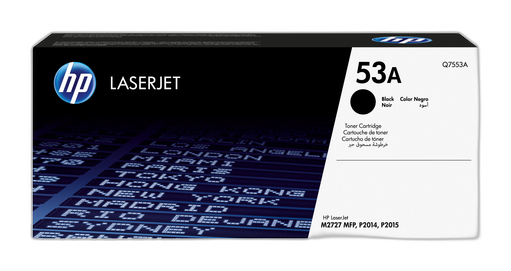 HP Cartucho de tóner original LaserJet 53A negro