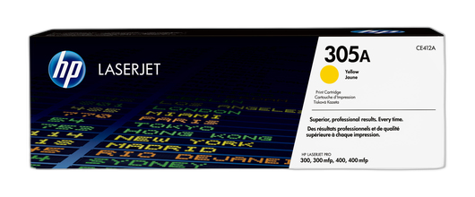 HP Cartucho de tóner original LaserJet 305A amarillo