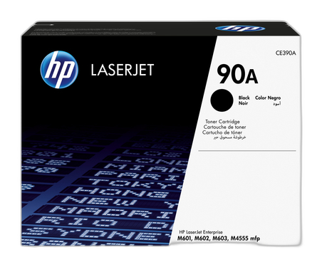 HP Cartucho de tóner original LaserJet 90A negro