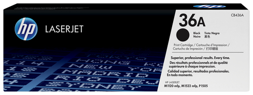 HP Cartucho de tóner original LaserJet 36A negro