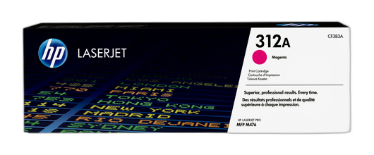HP Cartucho de tóner 312A magenta para LaserJet
