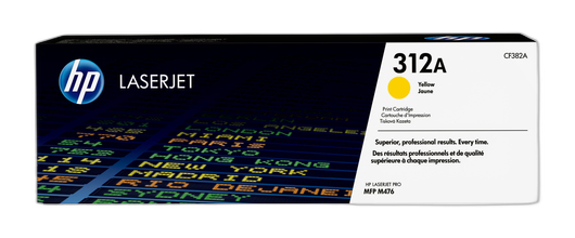 HP Cartucho de tóner 312A amarillo para LaserJet