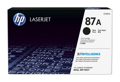 HP Cartucho de tóner original LaserJet 87A negro