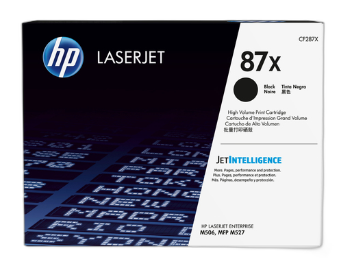 HP Cartucho de tóner original LaserJet 87X de alta capacidad negro