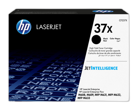 HP Cartucho de tóner original LaserJet 37X de alta capacidad negro
