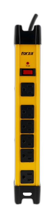 CA 125 V Forza FSP Series FSP-806 1875 vatios 91 cm cable amarillo