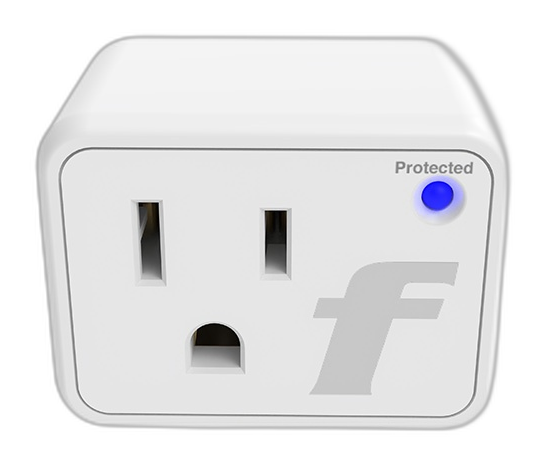 Protector de sobretensión Forza 110/220V 1 toma