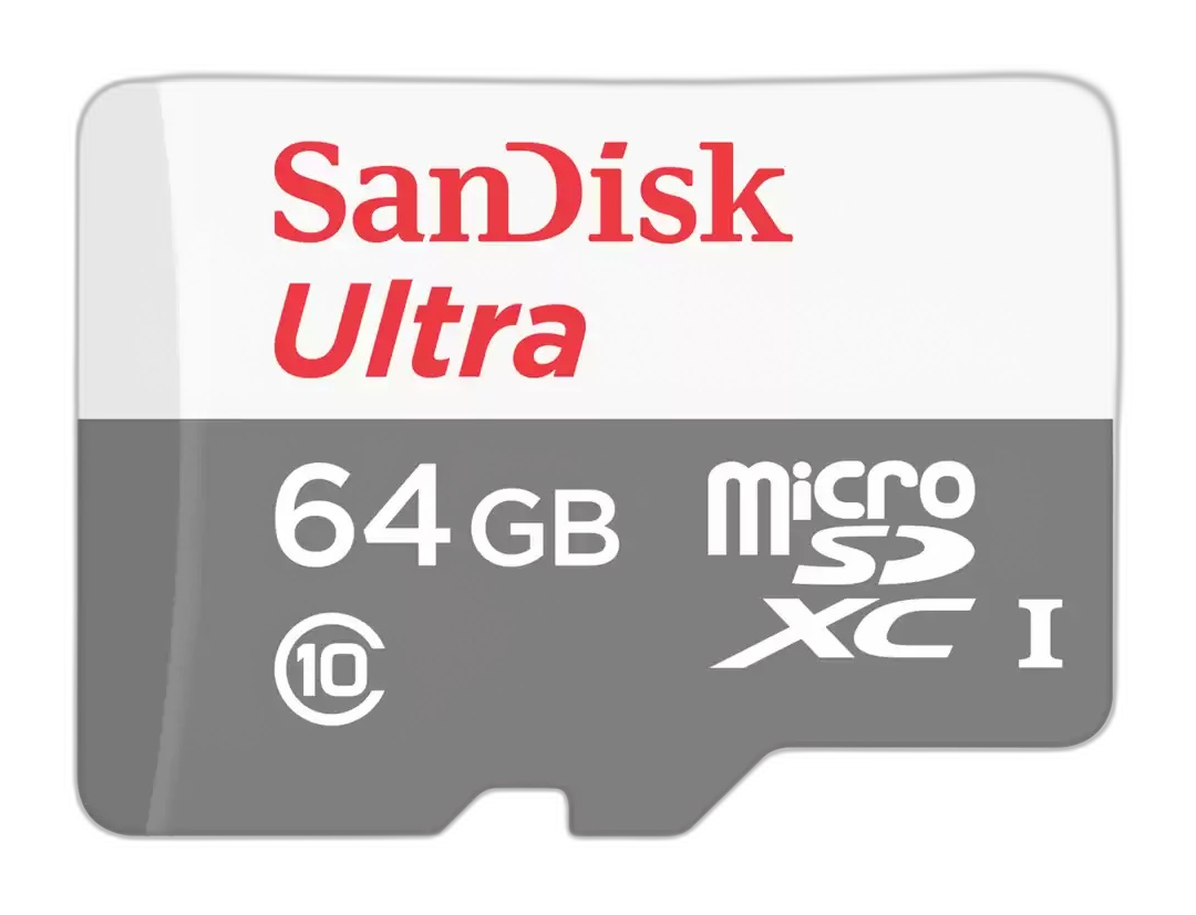 64 GB SanDisk Ultra Class 10 microSDXC UHS-I