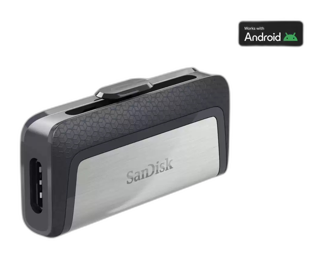 SanDisk Ultra Dual - Unidad flash USB - 32 GB - USB 3.1 / USB-C