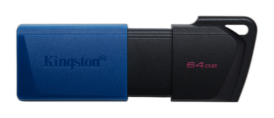 Kingston Technology DataTraveler 64GB USB3.2 Gen 1 Exodia M (Negro + Azul)